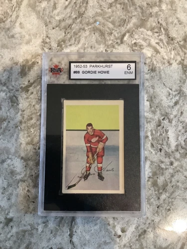 1952-53 Parkhurst Gordie Howe #88 KSA 6 GD Detroit Red Wings