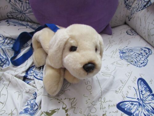 SOFT PLUSH NOVELTY PROMOTIONAL ANDREX PUPPY DOG THEMED BAG WITH ADJUSTABLE STRAP - Foto 1 di 10