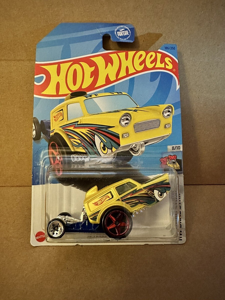 Hot Wheels HW Poppa Wheelie Yellow #186 - 2023 HW Drag Strip | eBay