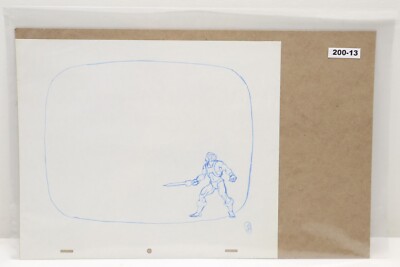 He-Man and the Masters of the Universe Hand Drawn Animation Drawing Art (200-13)