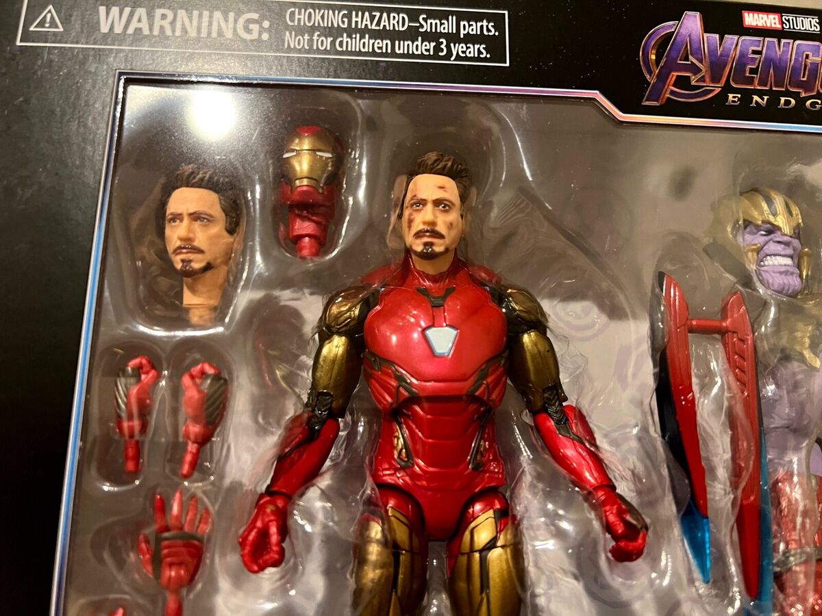 IRON MAN MARK LXXXV THANOS 2-PACK Marvel Legends Avengers IRON MAN MARK LXXXV THANOS 2-PACK Marvel Legends Avengers