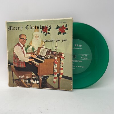 Bob Ward Merry Christmas 'Specially For You Vinyl 7'' Single US 1950s? Green VG