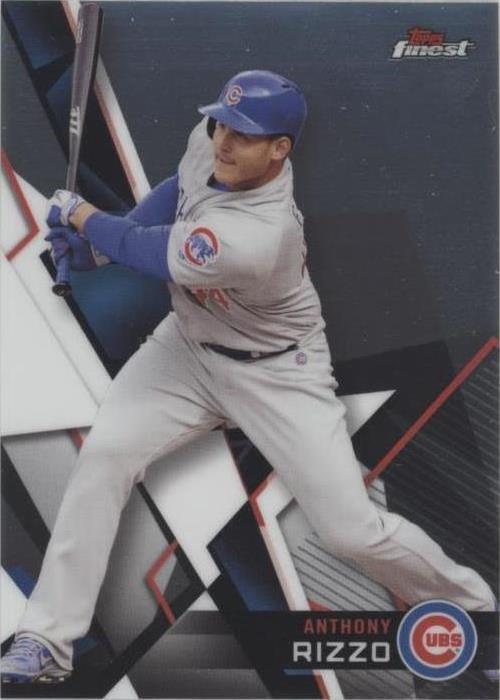 2018 Topps Finest - Anthony Rizzo #37 for sale online | eBay