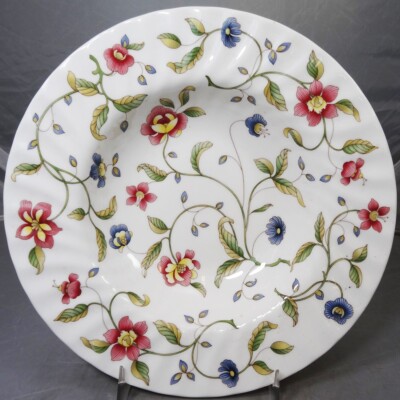 TAPESTRY S770 by Minton Rim Soup Bowl 8'' NEW NEVER USED made in England