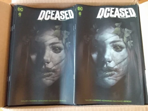 Factory Case of (130)  DCeased #6 - Ben Oliver Zombie Poison Ivy Variant - 2019 