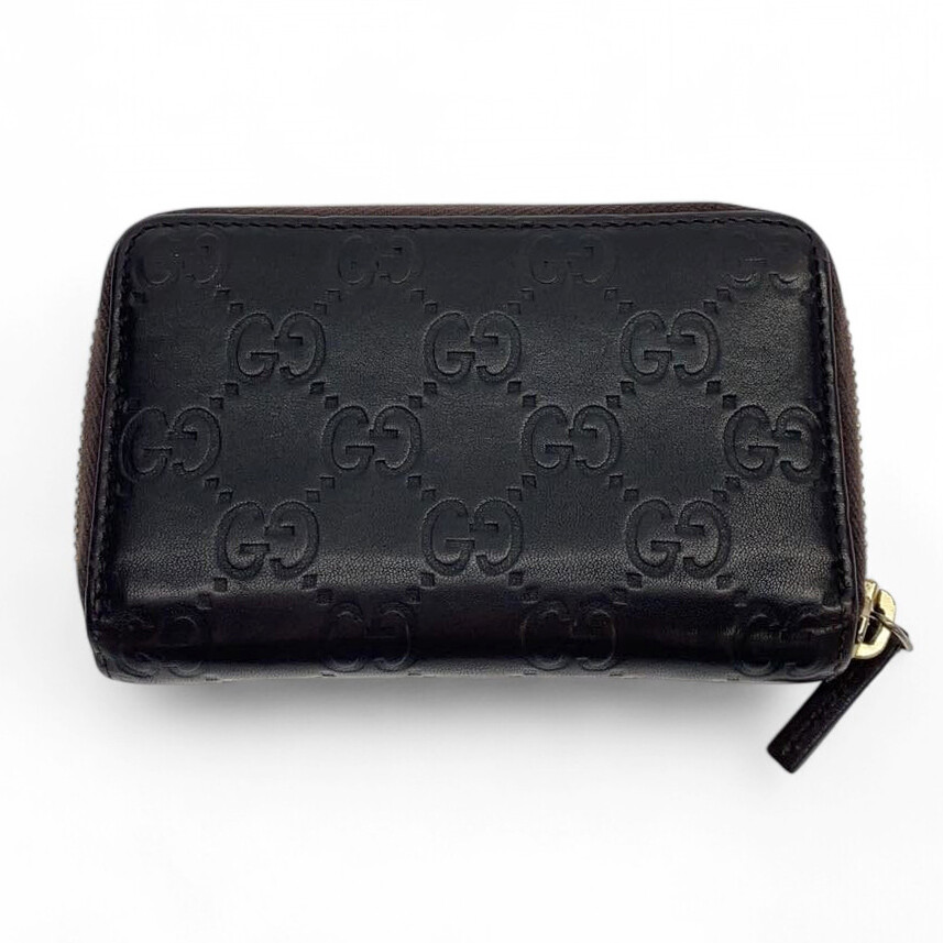 小物 GUCCI micro guccissima zipcoin wallet Amazon.com: Gucci Microguccissima leather wallet round