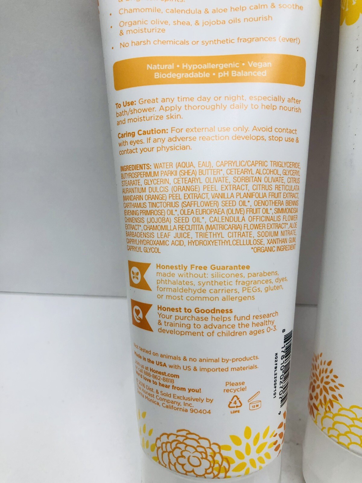 3 Pack Face and Body Lotion Seeet Orange Vanilla Perfectly Gentle 8.5 Oz