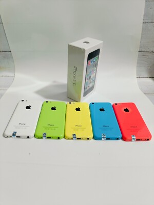 Apple iPhone 5c - 8GB 16GB 32GB Unlocked 4G Mobile phone FULL