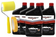 Roll On Bed Liner Black Truck Bed Coating Diy Bedliner Kit 6ft Truck Bed