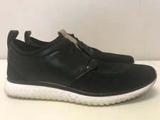 Mens Cole Haan Grand Motion OS Knit Sneaker Black/White Medium C26395 