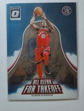 2017-18 Donruss Optic All Clear for Takeoff Holo #7 DeMar DeRozan