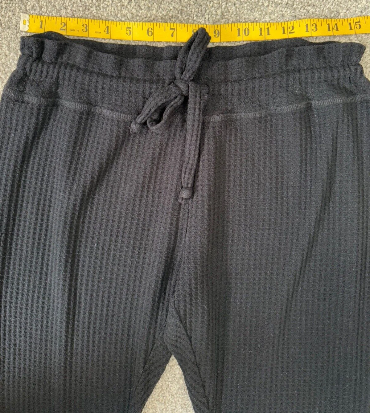 beyond-yoga waffle knit living easy sweatpants