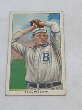 1909-1911 T206 George Bell Hands Above Head Piedmont VG-EX Brooklyn Superbas