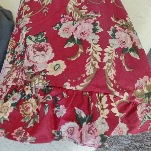 Nueva Sábana Plana Gemela 'Danielle' de Colección De Algodón Floral con Borde Volante - Imagen 4 de 8