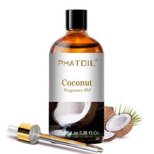 100ML Coconut Fragrance Oils for Aromatherapy,Diffuser,DIY Candle  Soap Making