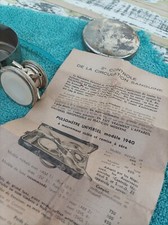 Frossard Model 1940 Astatic Stethoscope - Antique Medical Heart Rate Monitor with Box