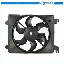 A/C Condenser Cooling Fan Assembly For 2001 2002 2003 2004-2006 Hyundai Elantra