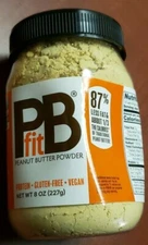 PB Fit - Peanut Butter Powder - 8 oz  Protein / Gluten Free / Vegan - Exp 9/2026