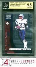 2000 PLAYOFF MOMENTUM GRADED SERIES OF 210 #57 KEVIN FAULK BGS 9.5