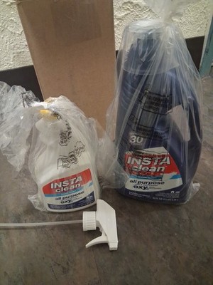 InstaClean CITRUS SUNSHINE Home & Auto Stain Removal Cleaner 80oz + 32oz SEALED