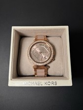 Michael Kors Parker 39mm Rose Gold Tone Chronograph Ladies Watch