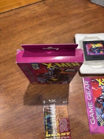 X-Men (Sega Game Gear, 1994) Complete In Box CIB Cards Still Sealed