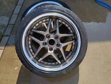 Jdm Rare Gunmetal Blitz Racing Type-03 A356 Ek 17-inch Wheels 2-book 1 No Tires Jdm Rare Gunmetal Blitz Racing Type-03 A356 Ek 17-inch Wheels 2-book 1 No Tires