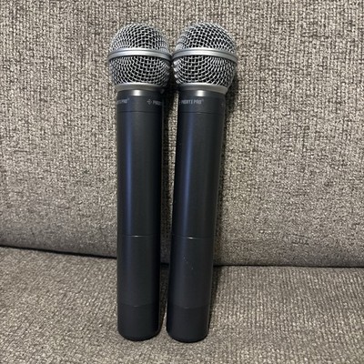 2 Phenyx Pro Professional Wireless Microphone, UHF Dynamic Mic, Cordless. READ