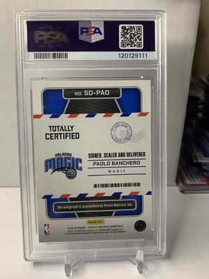 【PSA鑑定済】PAOLO BANCHERO サイン入りジャージ PSA鑑定済】PAOLO BANCHERO サイン入りジャージ - メルカリ