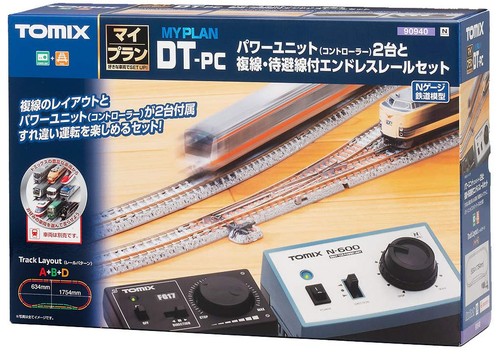 TOMYTEC TOMIX N Spur My Plan DT-PC F 90940 Eisenbahn Modellbahn Schienenset | Zustand: Neu