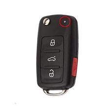 Uncut 3 1 Panic 4Buttons Folding Flip Remote Key Shell Cover Car Key Case Fob