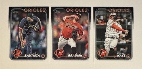(x3) 2024 Topps Baseball Series 1 Baltimore Orioles Lot - Picture 1 of 2