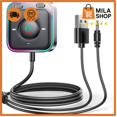 Aux Bluetooth Adapter Auto 6.0 Freisprecheinrichtung HiFi USB Plug Play 2026