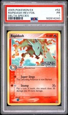 PSA 1 2005 Pokemon EX Delta Species Rapidash REVERSE Holo Foil Rare 52/113 on eBay