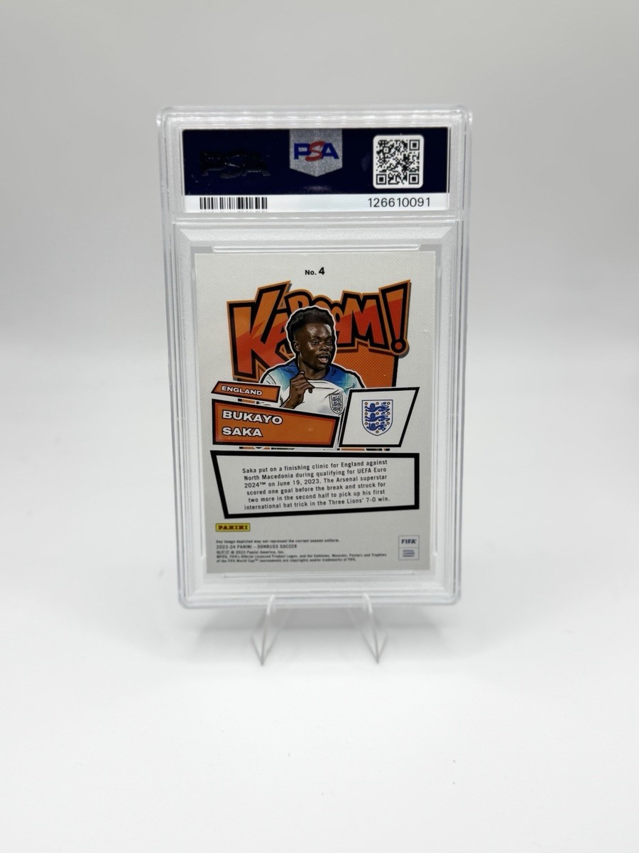 2023-24 Panini Donruss Fifa - Kaboom Bukayo Saka #4 for sale