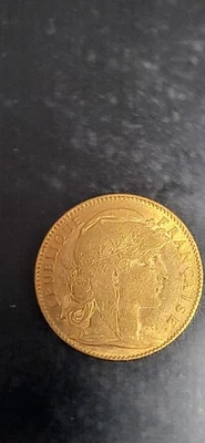 10 FRANC COQ - OR - 1912 - 3,21G - VENDU PAR CGB - TTB - 1 755 507 EX - Photo 1/2