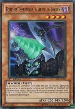 Yu-Gi-Oh: Thermal Drill, Justice Ally | HA02-FR050 | Super Rare | EX