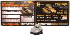 Battletech Catalyst Game Labs Pegasus Scout Hover Tank