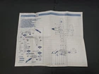 GI JOE -- 1988 Tiger Force - TIGER RAT Blueprints -- GIJOE Vintage Preowned ARAH