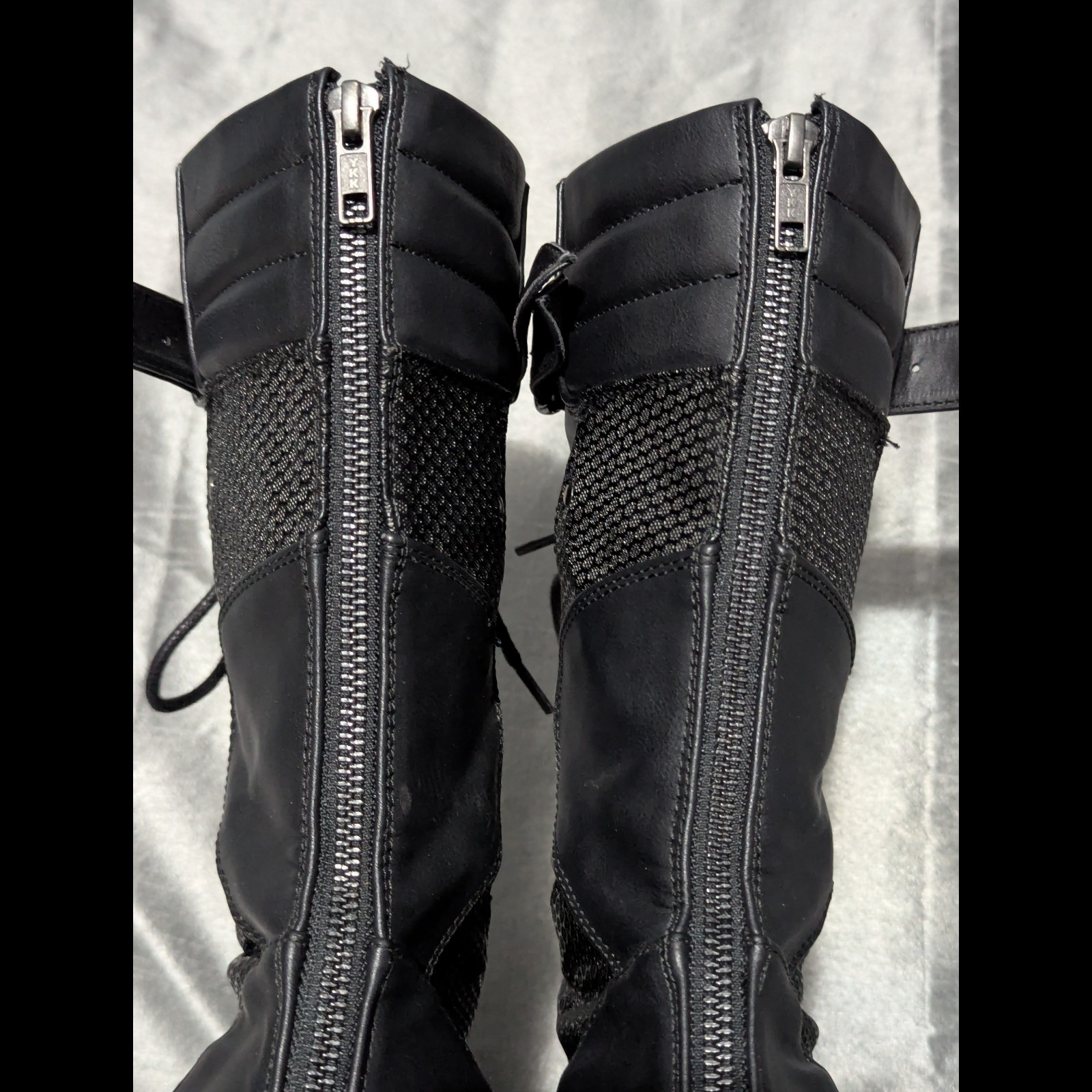 Demonia Shaker-70 Black Vegan Leather Mid-Calf Bo… - image 9