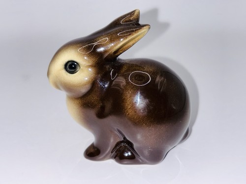 Vintage Goebel Hummel West Germany CE 297 Brown Bunny Rabbit Figurine - Picture 3 of 7