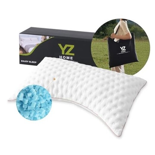 Bed Pillow for Side and Back Sleepers Queen Size Side Sleeper Pillow with