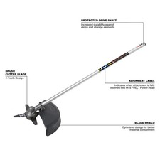 Milwaukee M18 FUEL QUIK-LOK Brush Cutter Attachment (49-16-2738)