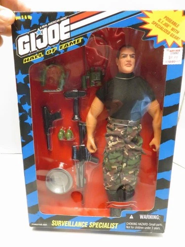 GI JOE Hall of fame Surveillance Specialist 1995 12" NEW (box e)