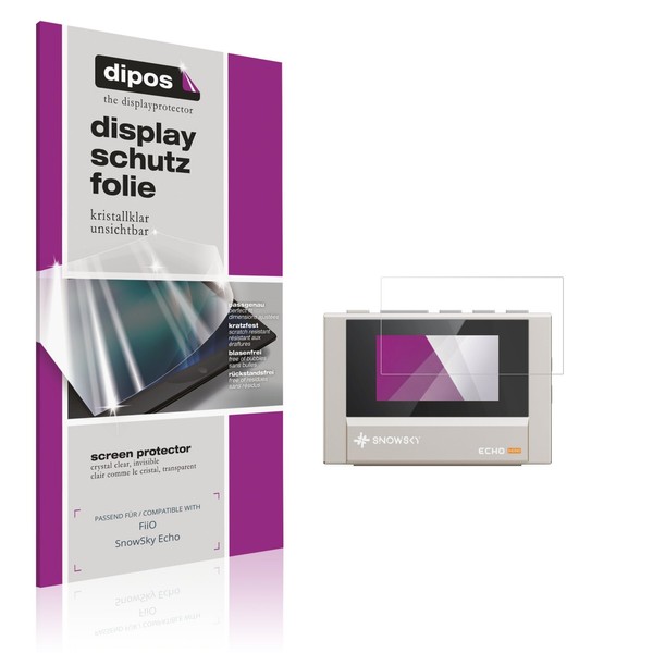 4X Schutzfolie Klar FüR Fiio Snowsky Echo Displayschutzfolie Folie Display-image
