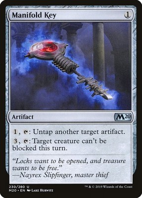 MTG Magic the Gathering Manifold Key (230/358) Core Set 2020 LP