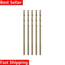 Versatile 1/16 Inch Cobalt Drill Bits Set - 5pcs for Steel, Cast Iron & More