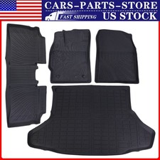 3d Tpe Floor Mats Trunk Cargo Liner All Weather For 2010-2015 Toyota Prius New 3d Tpe Floor Mats Trunk Cargo Liner All Weather For 2010-2015 Toyota Prius New
