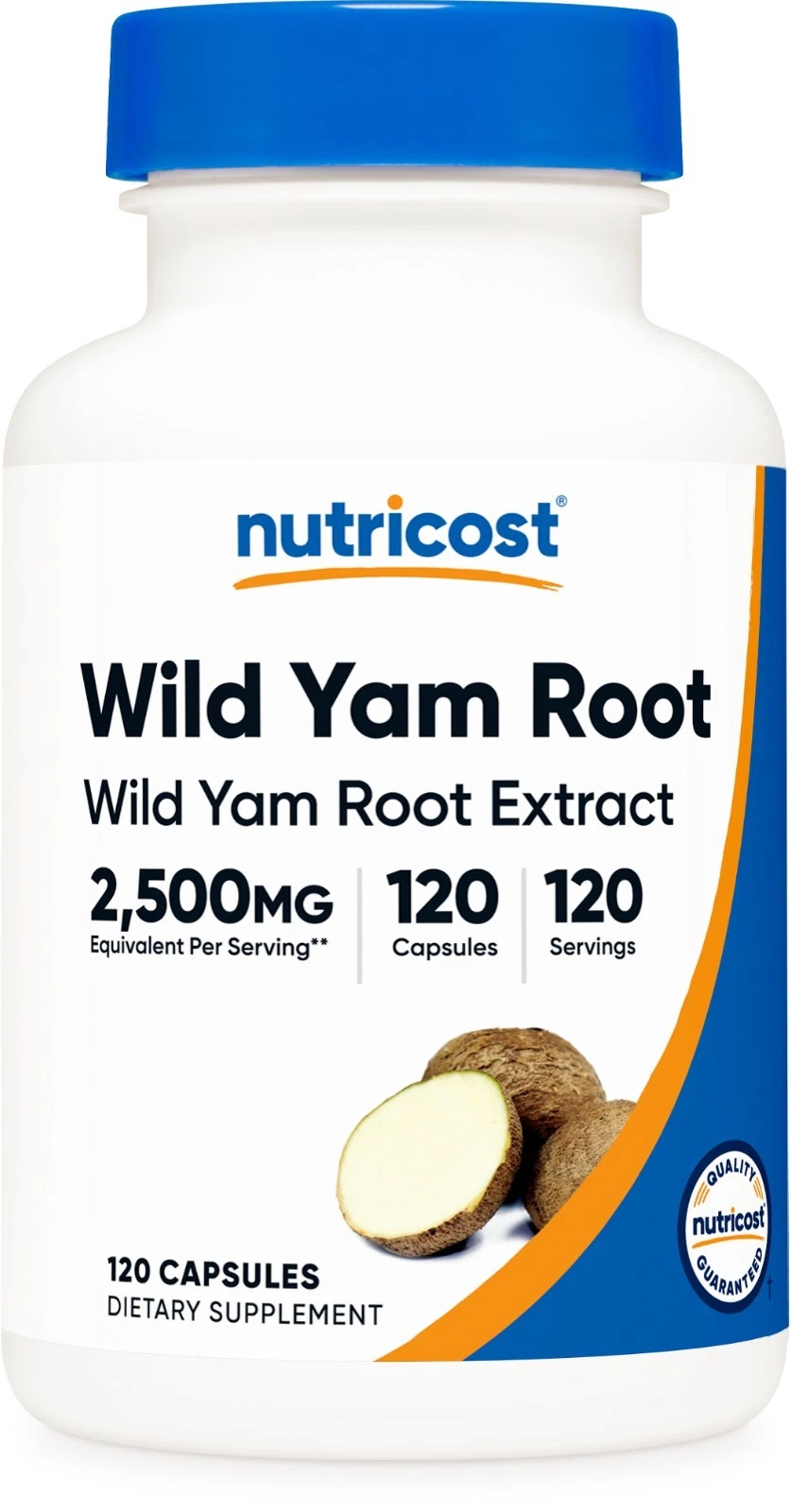 NC Wild Yam Root Bottle