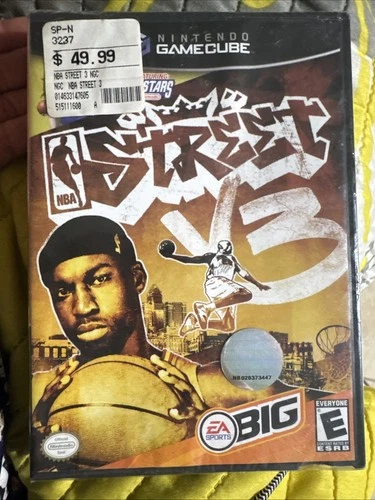 NBA Street Vol. 3 (Nintendo GameCube, 2005) All Stars Mario Luigi BRAND NEW